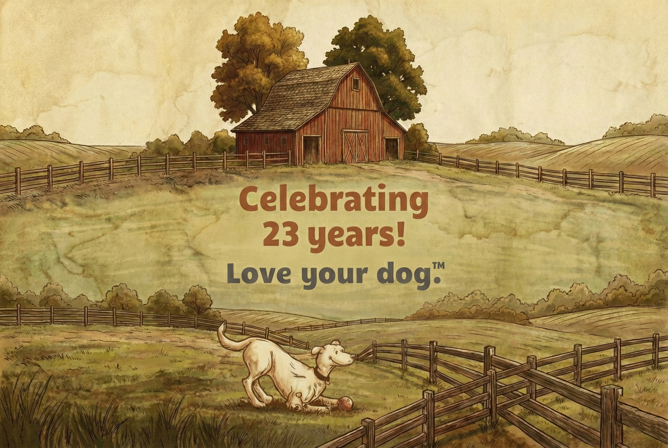 Dogs at Camp Love Your Dog