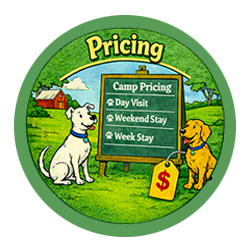 Dogs at Camp Pricing