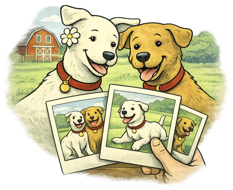 A glimpse of Dogs at Camp