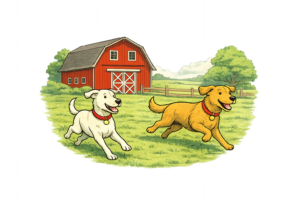 Dogs at Camp Daycare