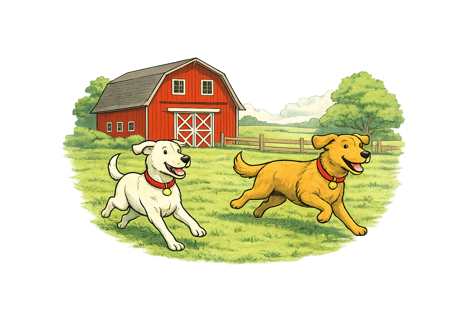 Dogs enjoying day camp at Dogs at Camp