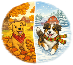 Fall and Winter at Camp