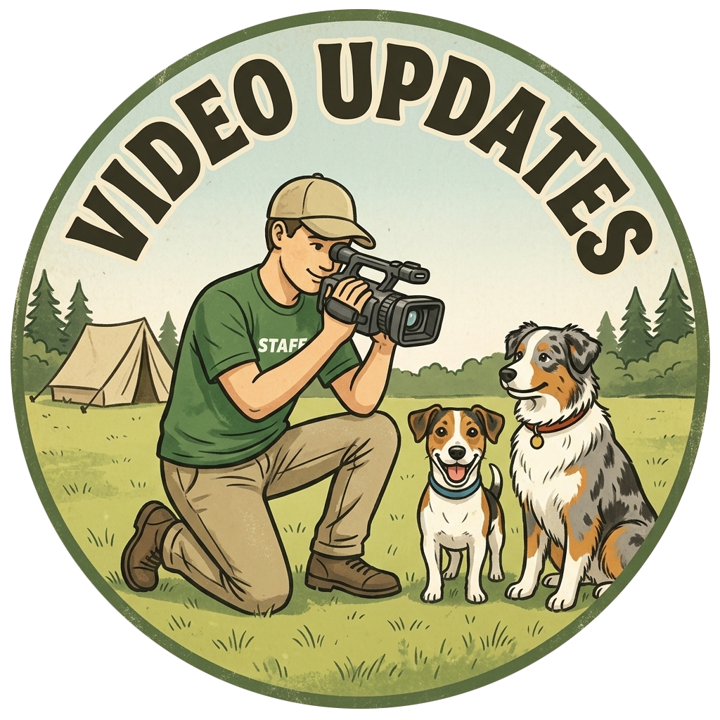 Dogs at Camp